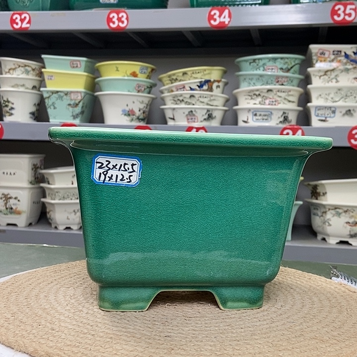 紫砂紫砂花盆6996