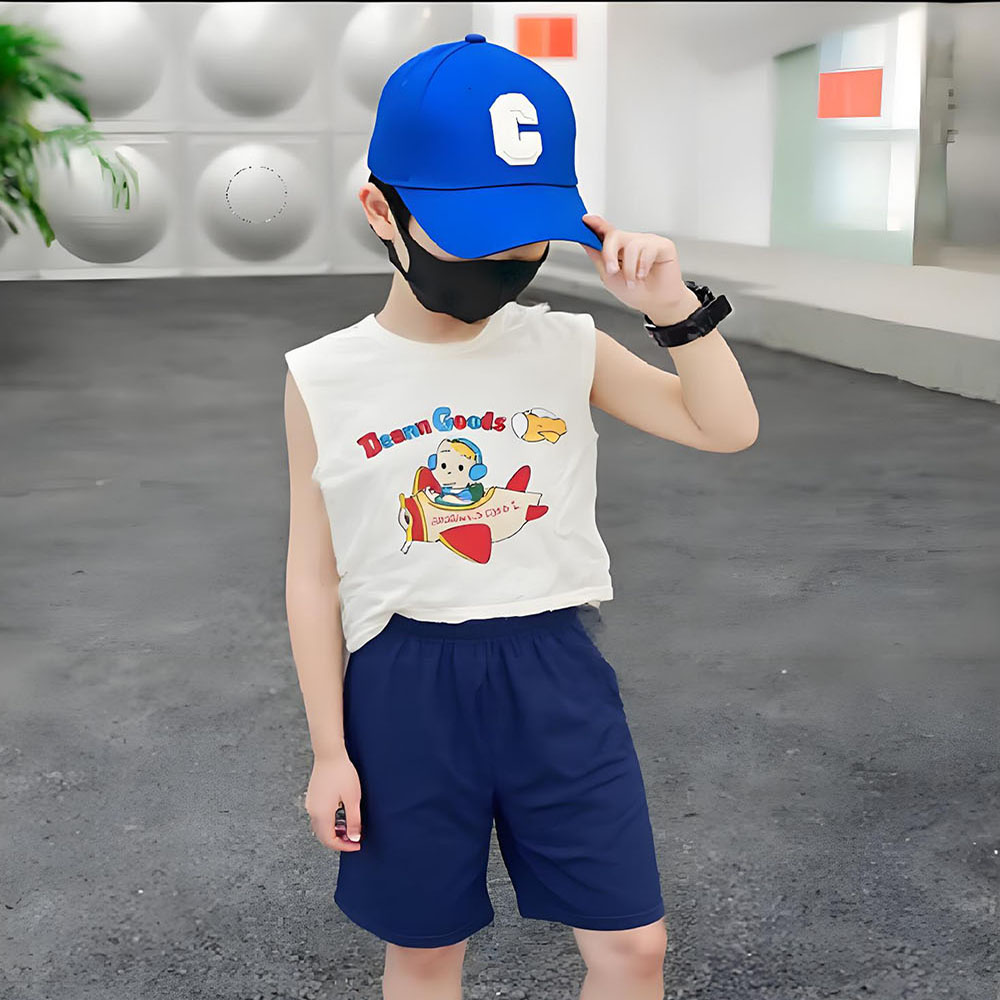 夏款男童套装休闲款0017