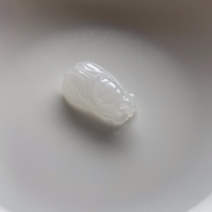 翡翠未镶嵌挂件翡翠一个