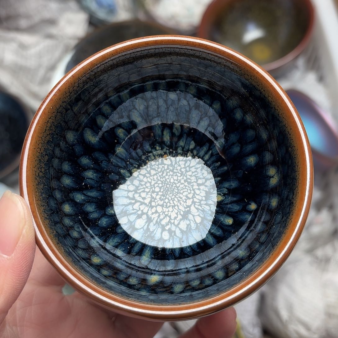 茶盏微瑕建盏主人杯一只