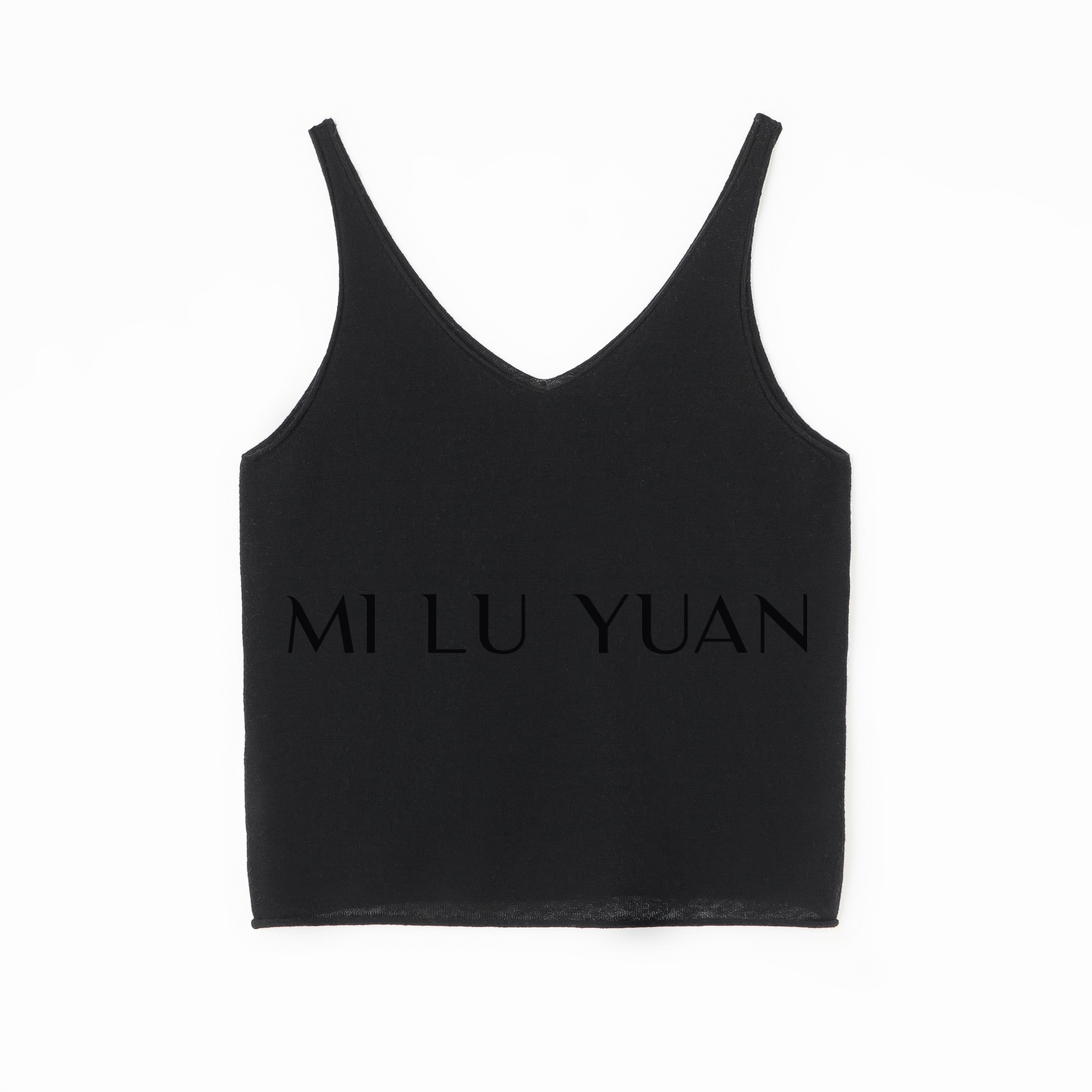 MLY 【v领圆领背心】100羊毛针织简约百搭女士无缝V领背心