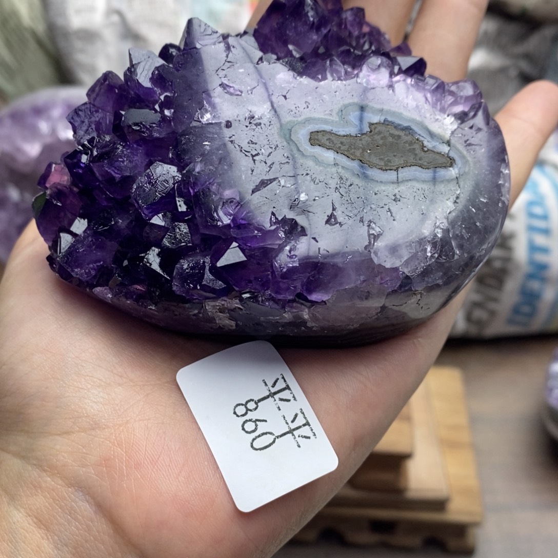 未镶嵌珠宝半成品紫晶