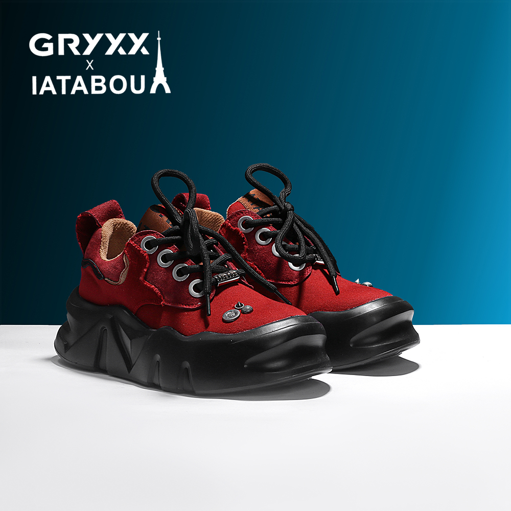 【鲨鱼的新装2.0】IATABOU联名GX高端潮鞋时尚网红女鞋66150-6