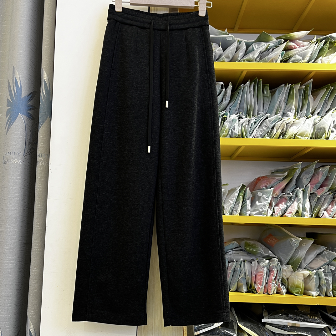 中等个子羽绒直筒裤21317