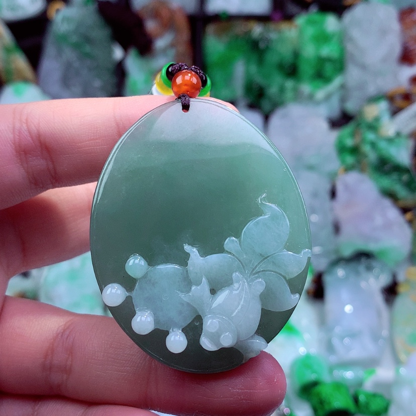 【闪购商品】翡翠项链未镶嵌挂件