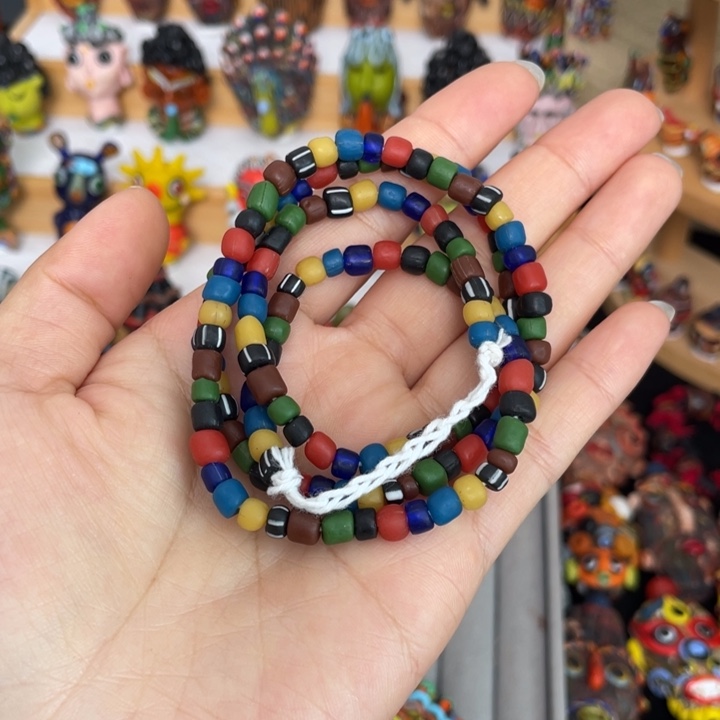 8 腓尼基琉璃成品链子1条