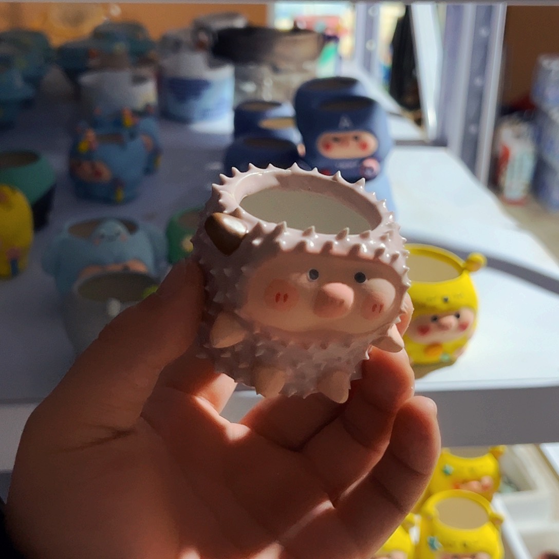 陶瓷手工多肉花盆瑕疵