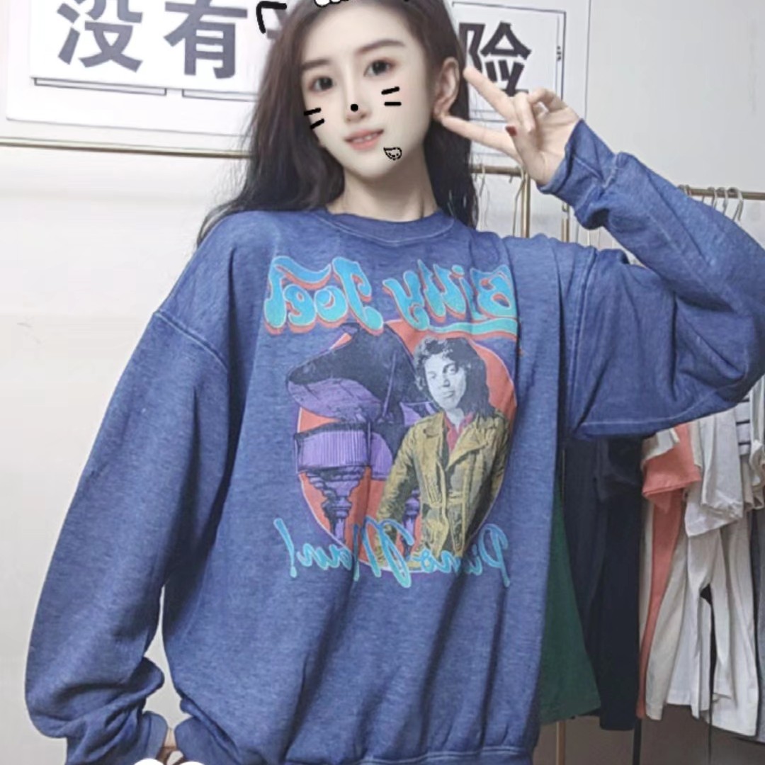 福利款外贸休闲大板卫衣055