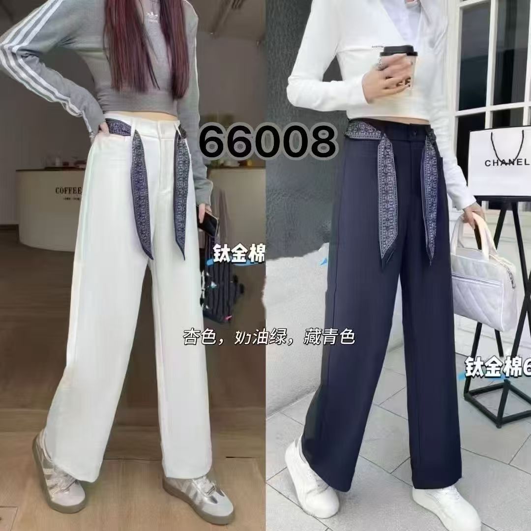 休闲时尚高腰显瘦百搭阔腿裤