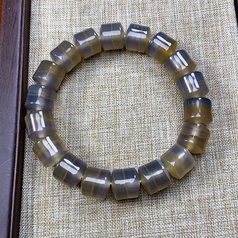 【闪购商品】玛瑙/玉髓未镶嵌手串小*咂