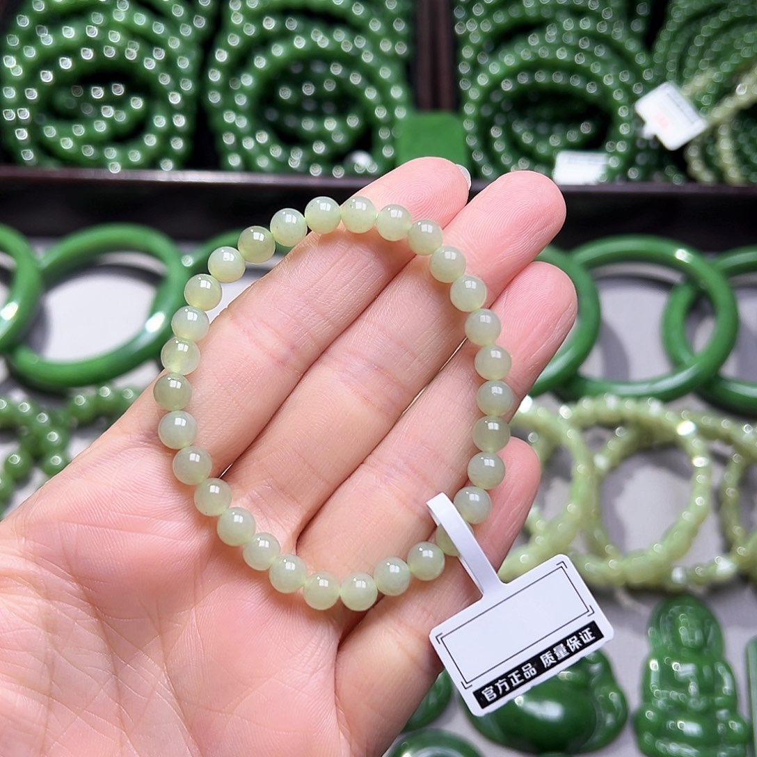 和田玉手链未镶嵌