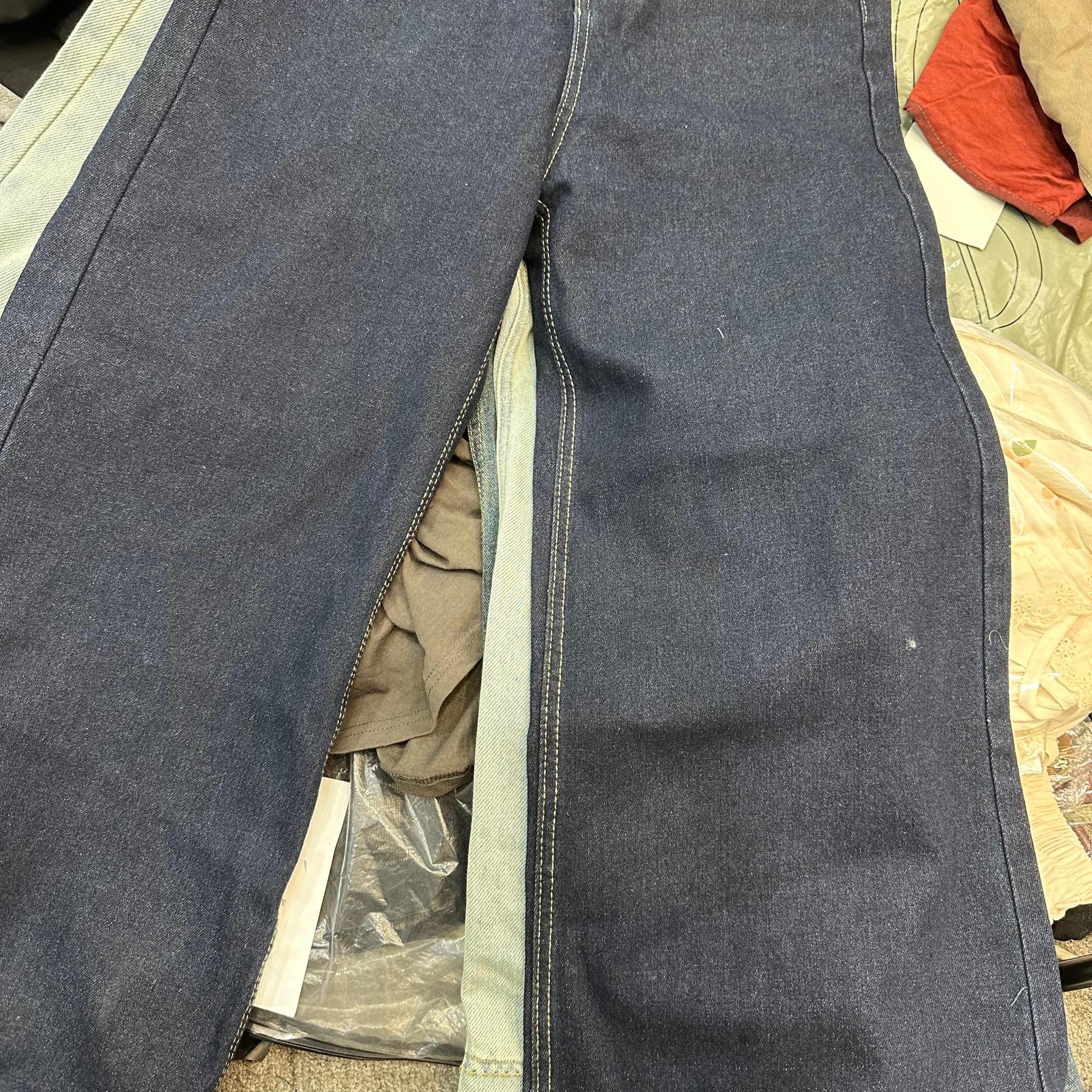 沙姐严选牛仔裤深深蓝270