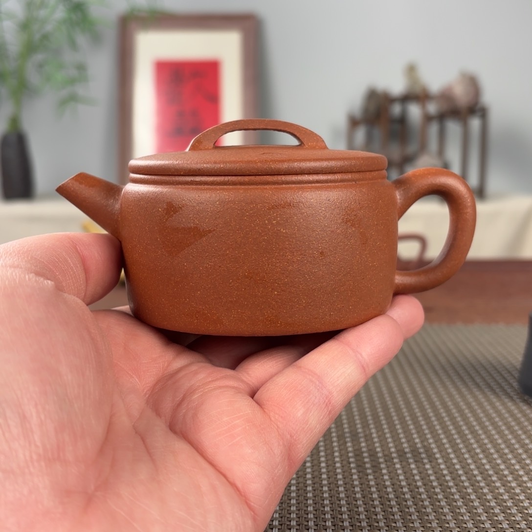 紫砂茶壶黄龙山原矿紫砂壶