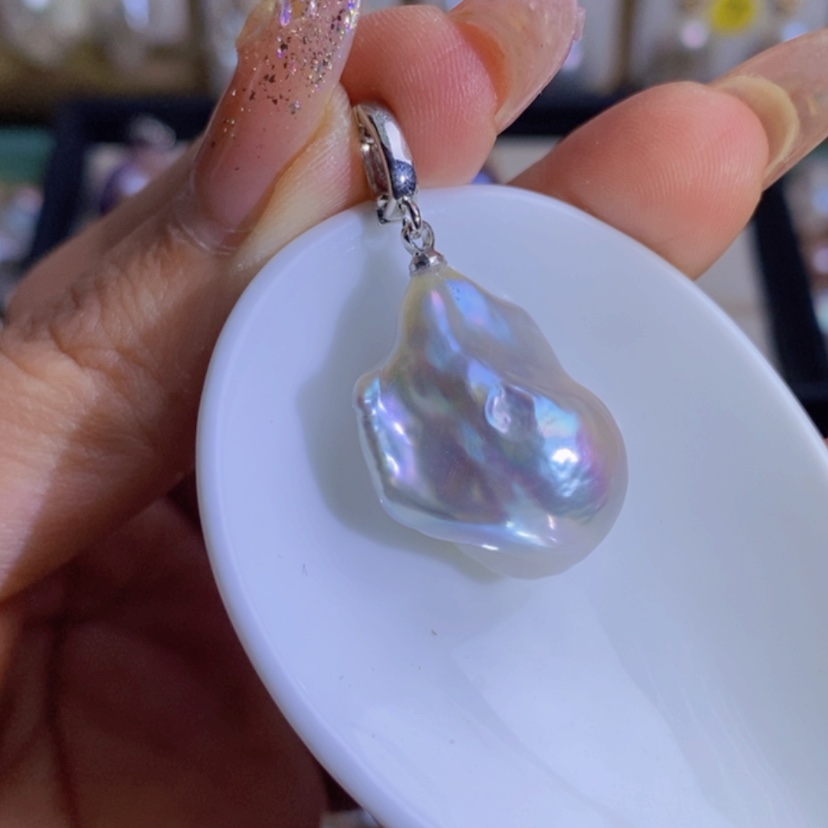 【闪购商品】淡水珍珠天然淡水珍珠合金