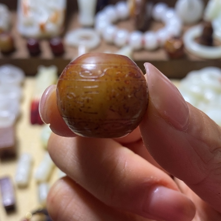 和田玉（糖玉）挂件未镶嵌