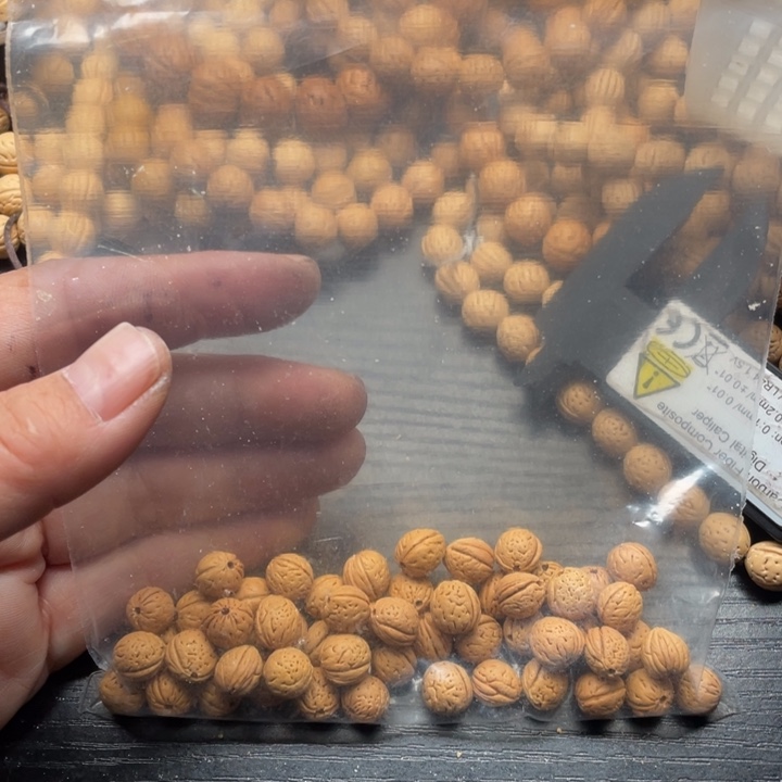 黄***姐手串/手链核桃散籽批发小桃核30