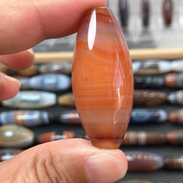 未镶嵌玛瑙/玉髓珠宝半成品