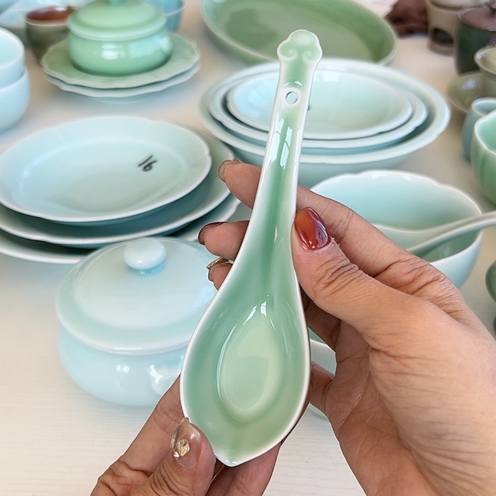 小米茶器龙泉青瓷