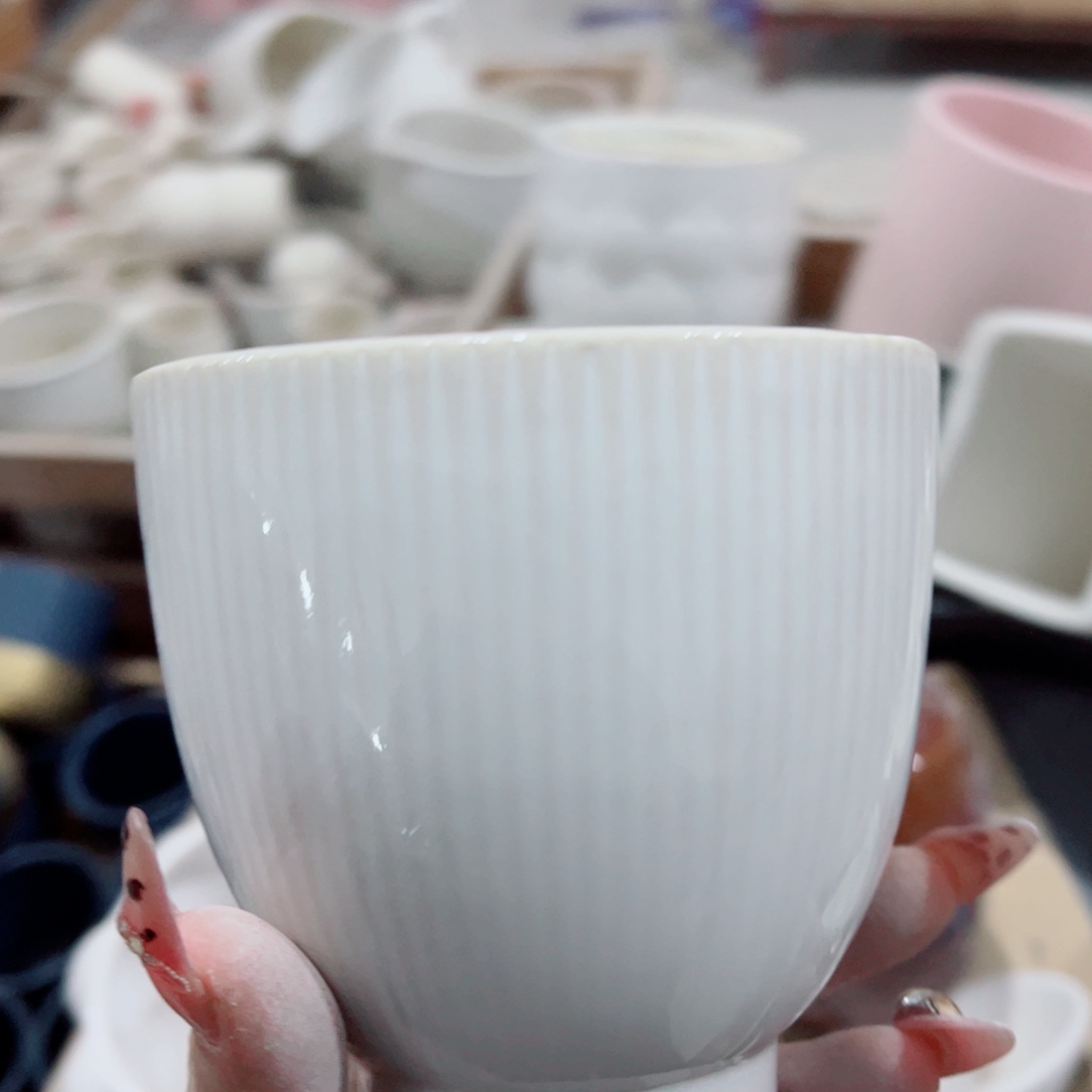 有孔，陶瓷花盆满10米包邮发货