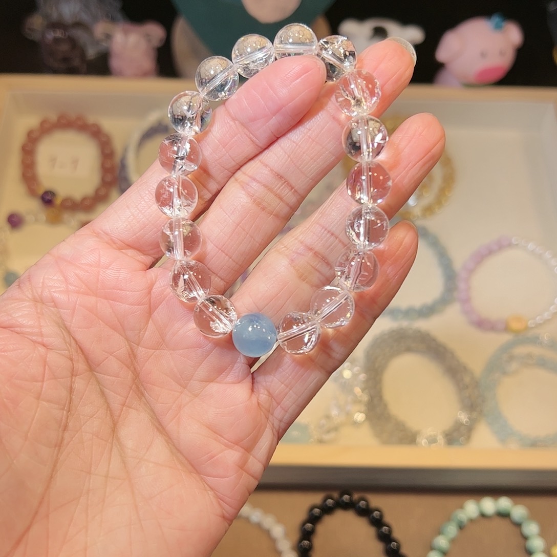 水晶手链未镶嵌白