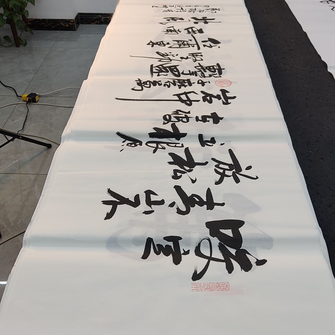 白武坤老师作品一副