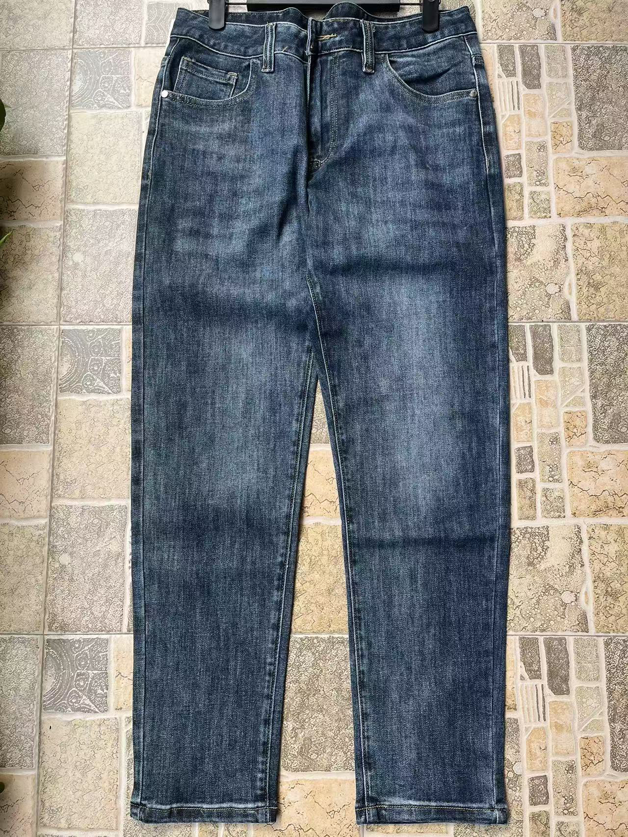 水洗秋冬男装牛仔裤