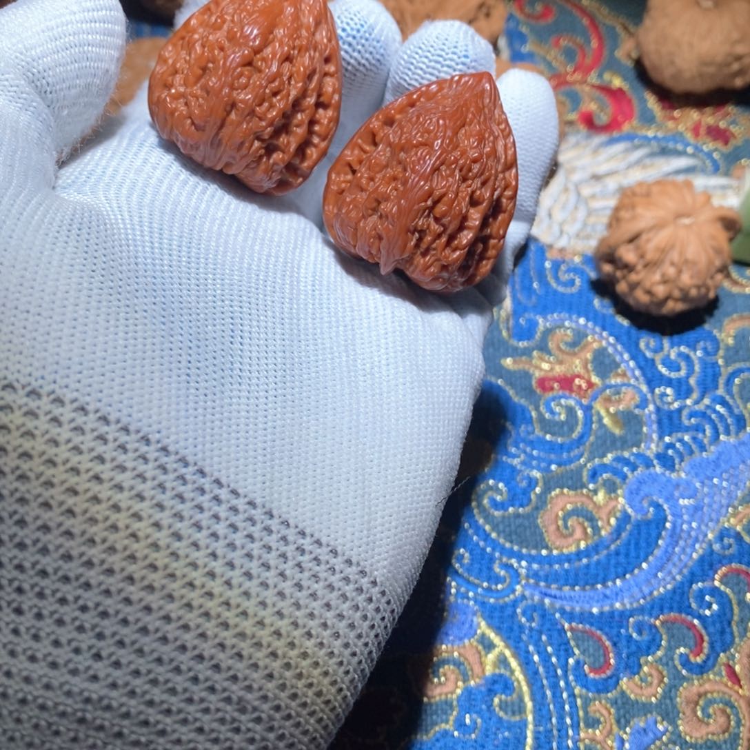 把件文玩核桃三角桩塔尖全品无修