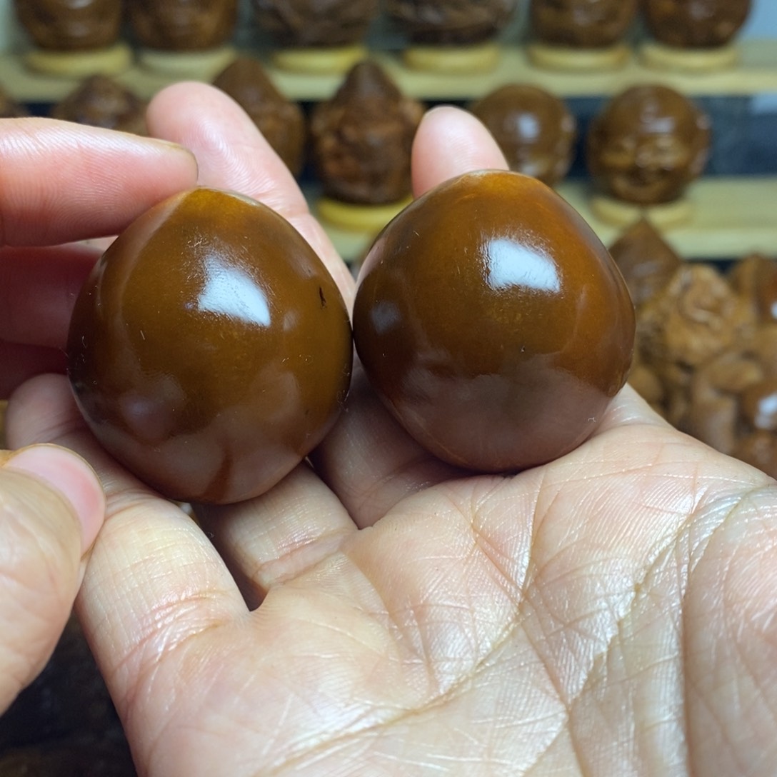 【闪购商品】香榧木橄榄核雕工艺