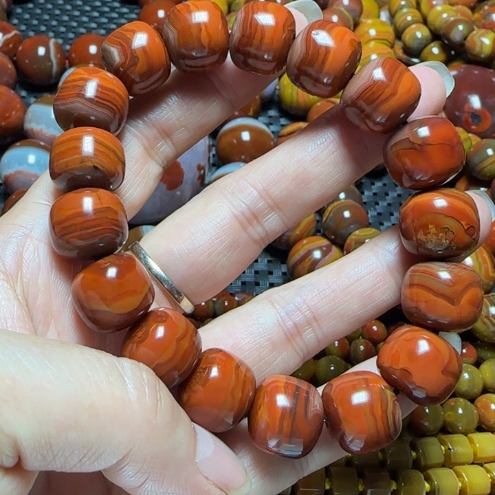 玛瑙/玉髓未镶嵌手串
