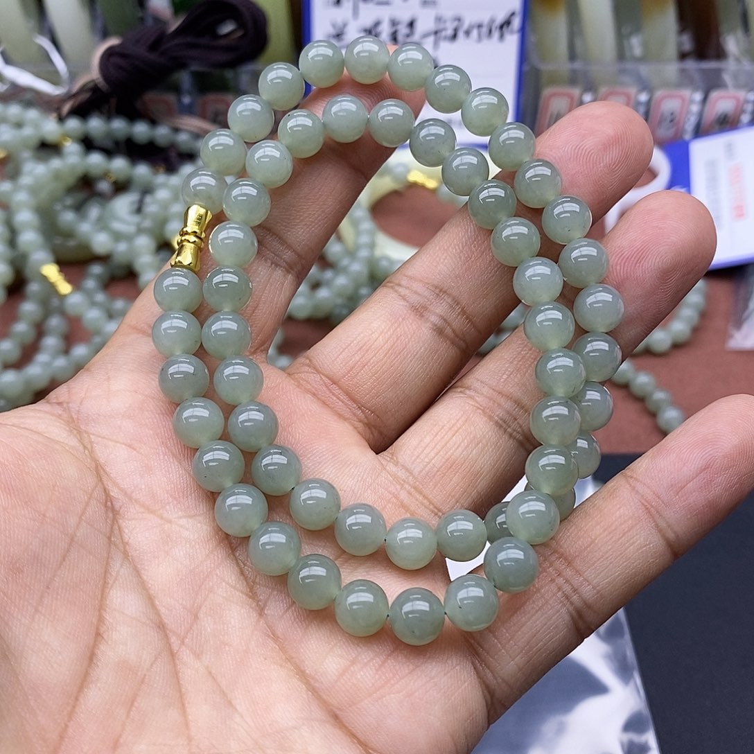 项链未镶嵌和田玉卡8