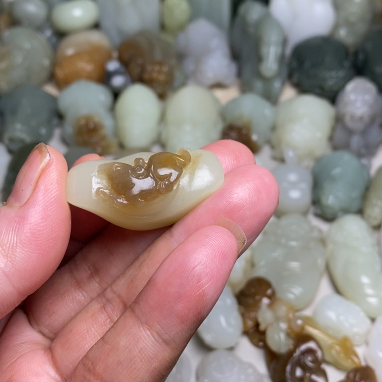 【闪购商品】和田玉未镶嵌挂件