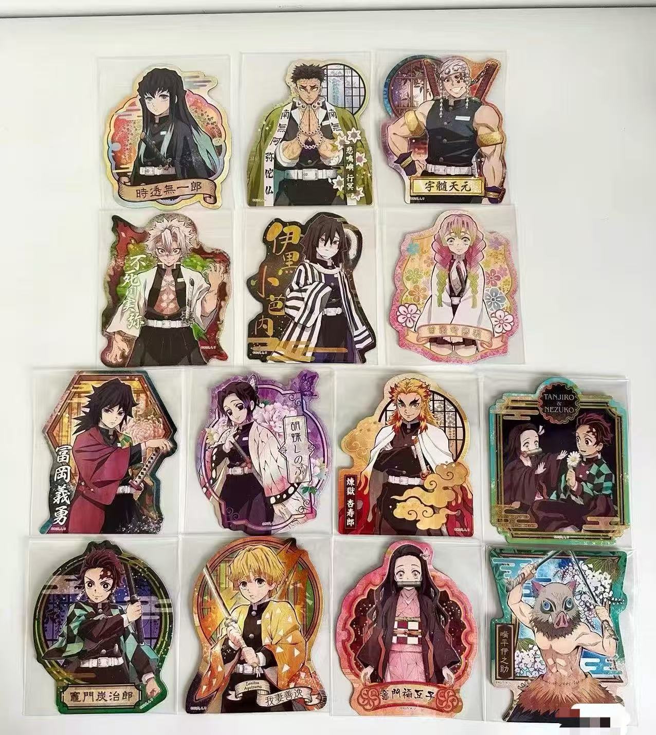 【拆袋】日谷 正版《鬼灭之刃》食玩冰箱贴盲盒（不包含食品）