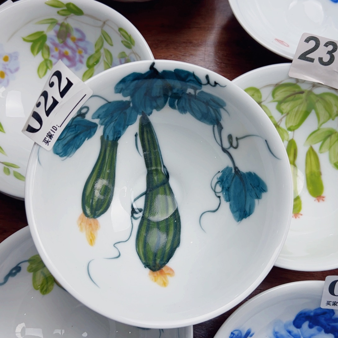 景德镇陶瓷手工手绘制作