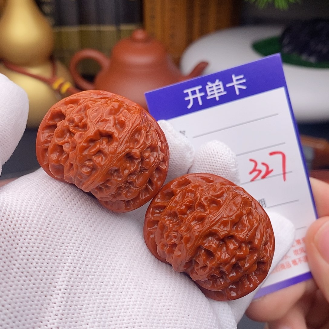 文玩核桃把件42宫灯327