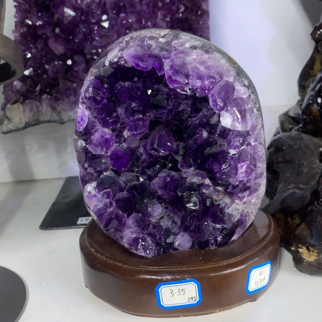 未镶嵌大型摆件（非配饰）紫晶小葛