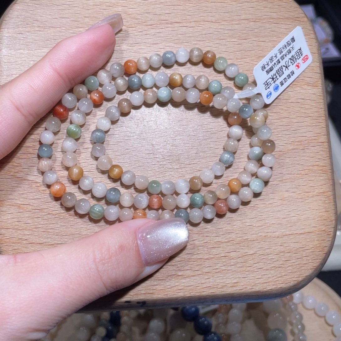 水晶手链未镶嵌250号多样性发货一-  5+