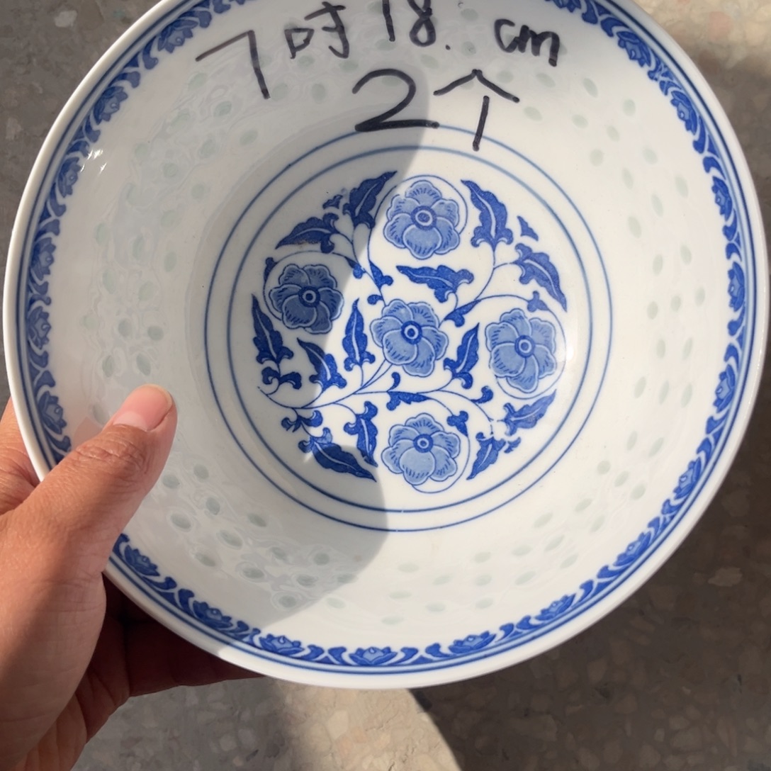 白泥景德镇高温细白瓷餐具