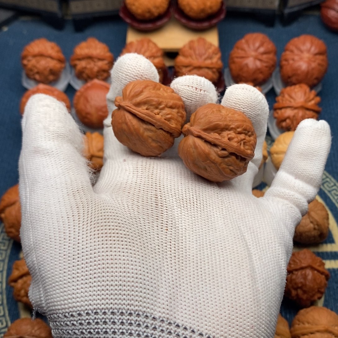 文玩核桃把件三角蛙