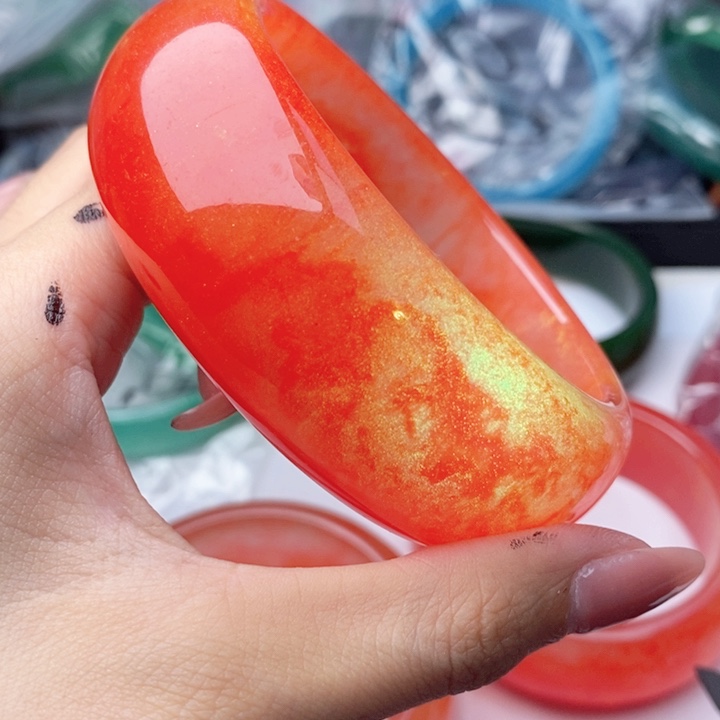 未镶嵌颈饰蜜蜡213手镯64圈口