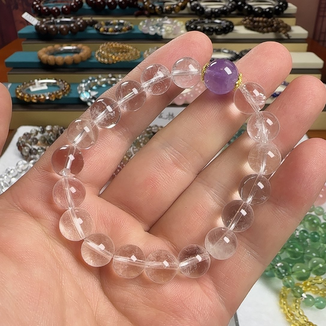 手链未镶嵌水晶水晶手链闪购