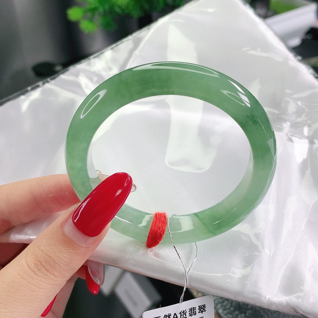 未镶嵌手镯翡翠50圈