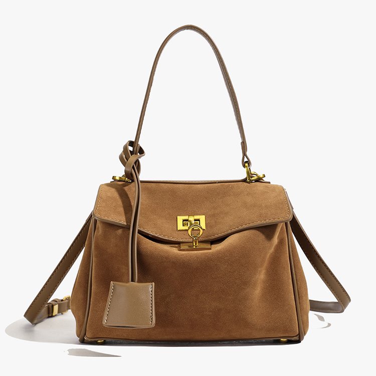 壹贰壹A早春新款女包小众简约斜挎包 