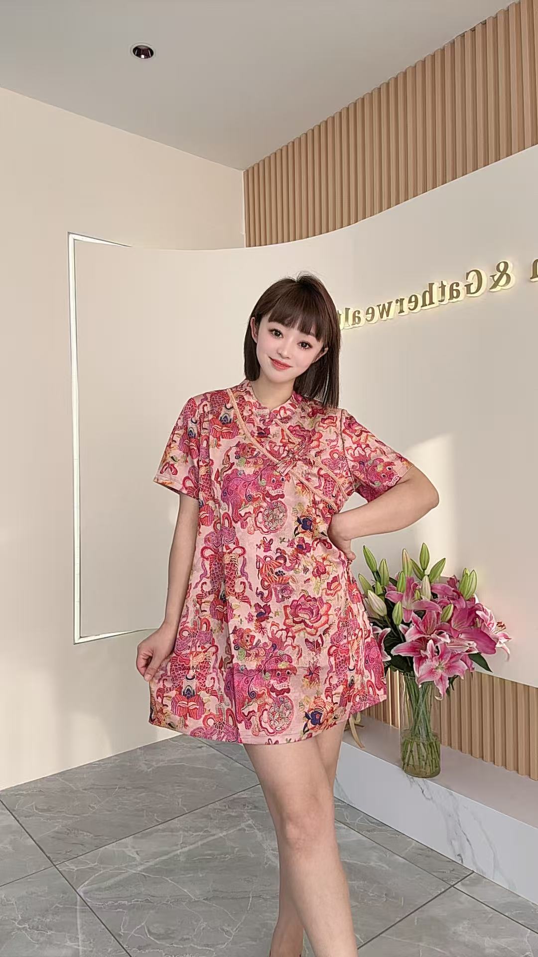 【木果甄选】2025夏季新款女设计感小众新中式国风盘扣上衣短裤两件