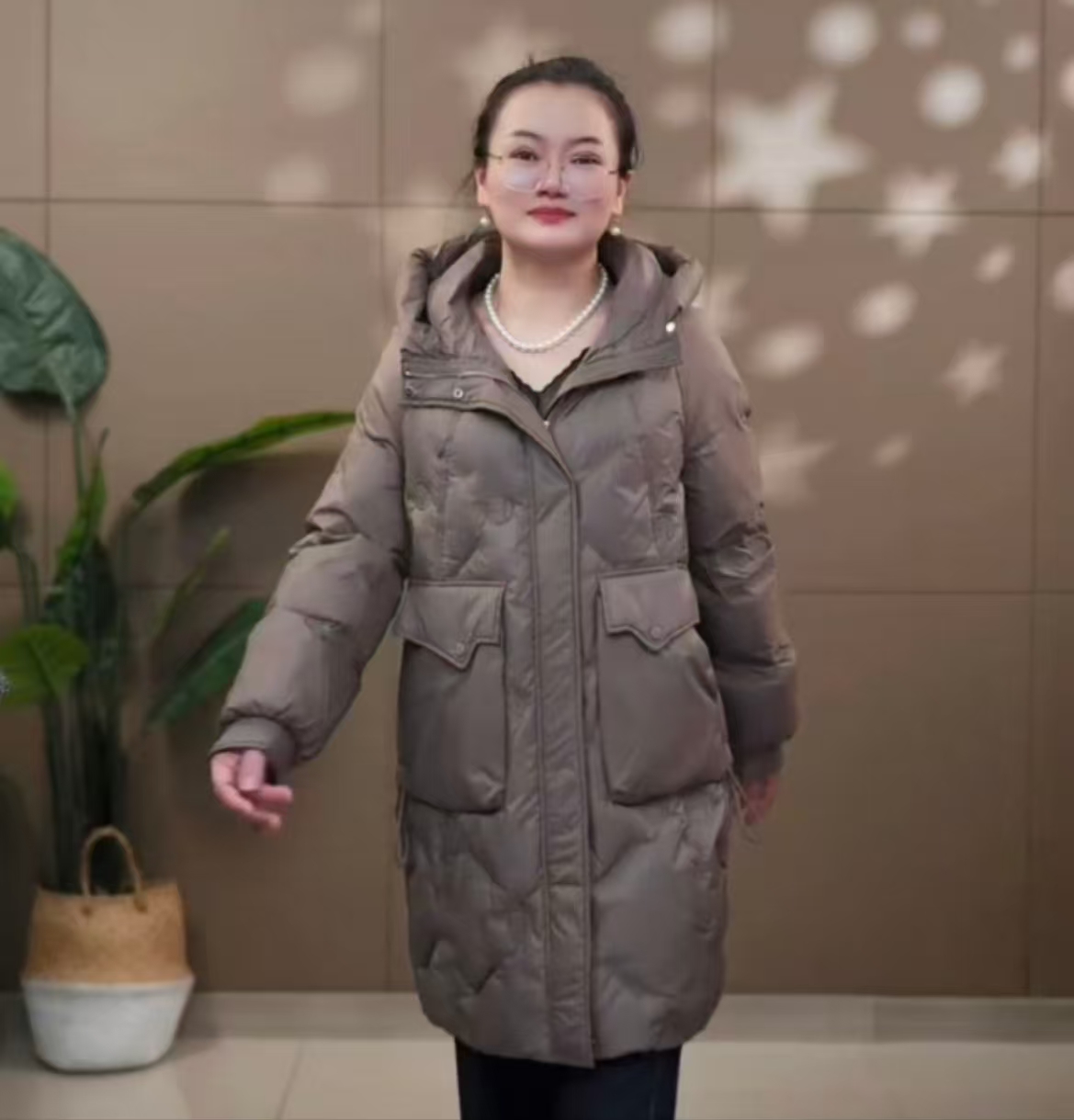 DX812羽绒服时尚休闲百搭女士轻薄保暖韩版冬季女款连帽
