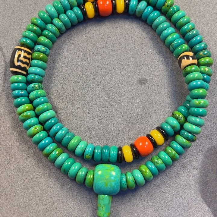 泥塑藏式风格搭配108