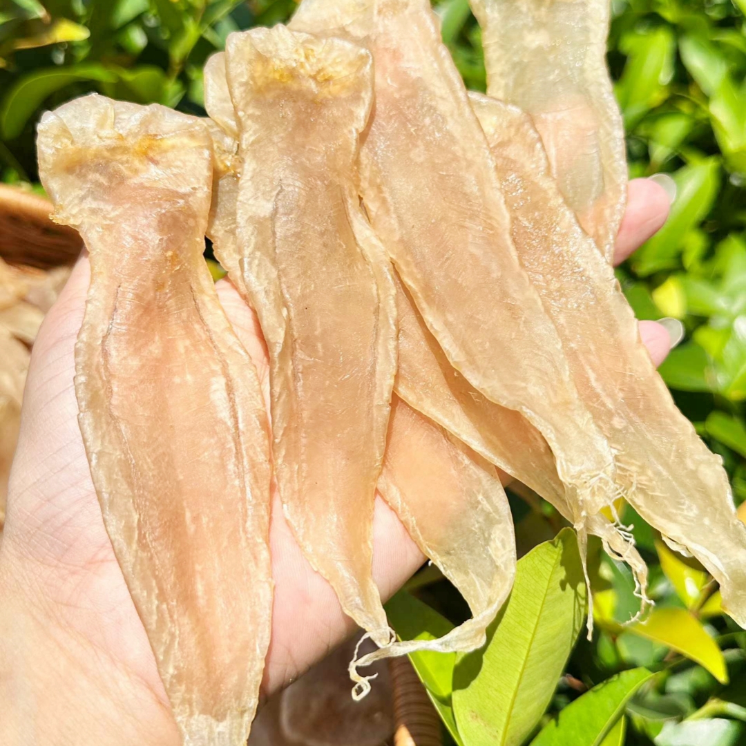 南澳畅海阁君姐-自洗自晒本港手钓白花胶南澳本港红袄胶