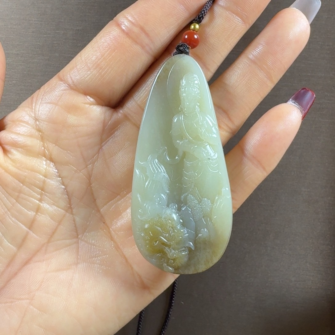 和田玉挂件未镶嵌