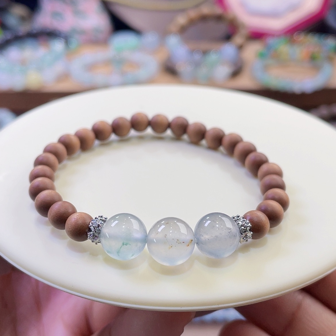 【闪购商品】翡翠颈饰未镶嵌可拆