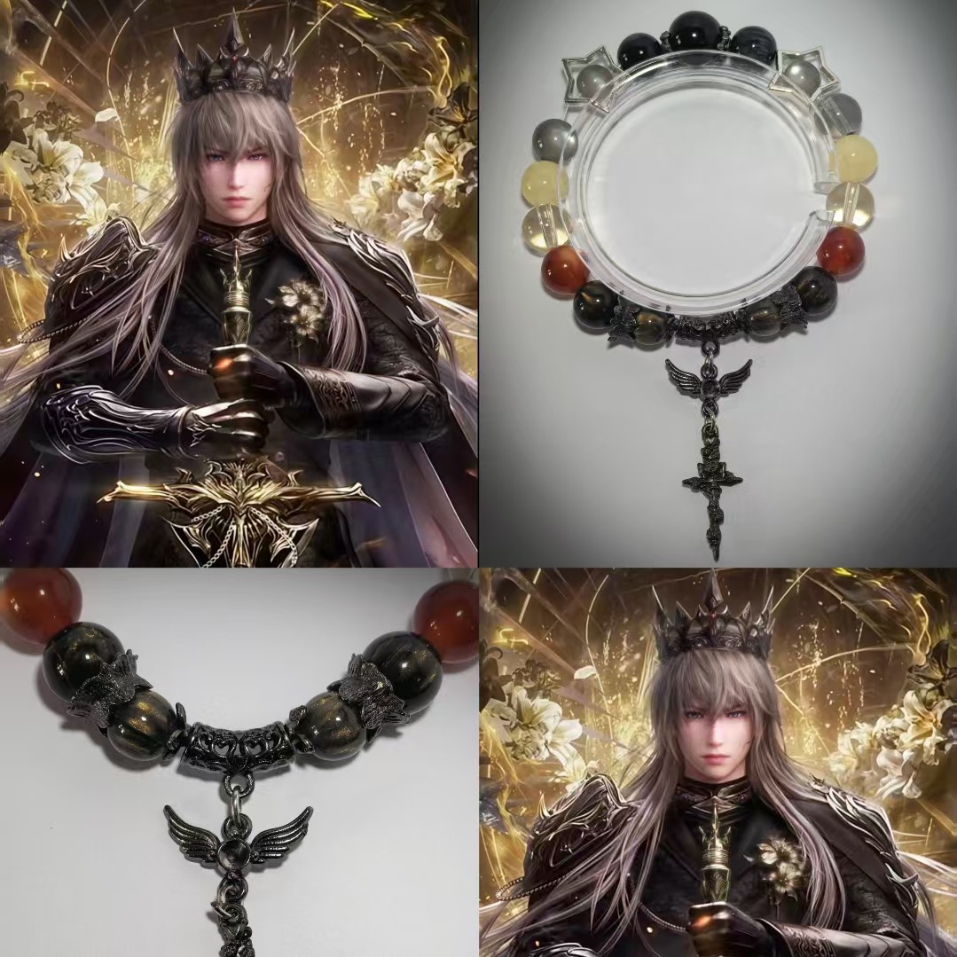 手链 原创[恋与深空]沈星回原创手作琉璃串……