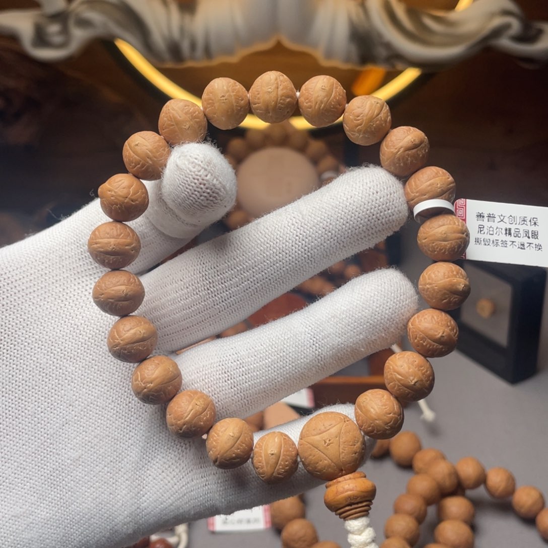 凤眼菩提手串瞅**好尼泊尔